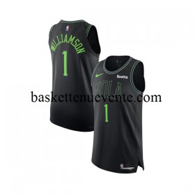 Maillot Basket New Orleans Pelicans Zion Williamson 1 Nike 2023-2024 City Edition Noir Swingman - Homme